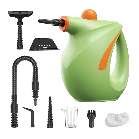 700ML Handheld Steam Cleaner, High Temperature Portable Steamer for Kitchen & Sofa - GREEN