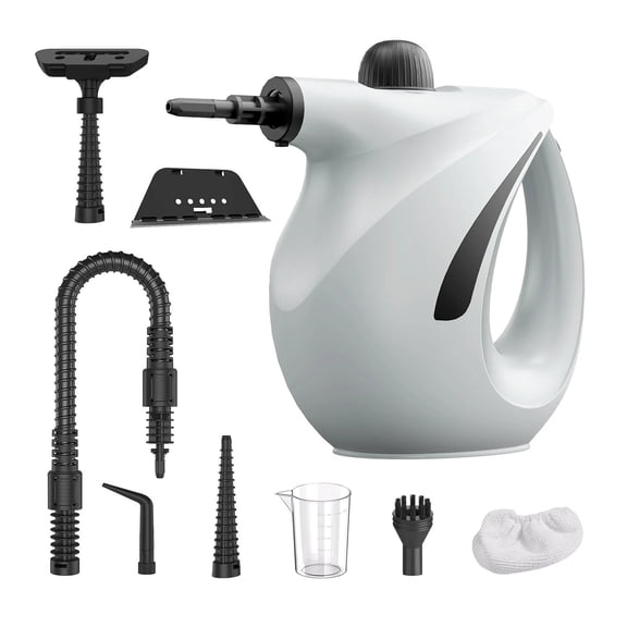 700ML Handheld Steam Cleaner, High Temperature Portable Steamer for Kitchen & Sofa - WHITE