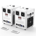 thumbnail image 1 of 2PCS 700W Cold Spark Machine DMX512 Firework Machine 3-16ft Adjustable for Wedding Stage Party DJ Disco,White, 1 of 10
