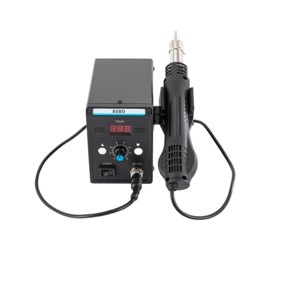 700W Hot Air Rework Station, Digital SMD Soldering Heat Gun for PCB