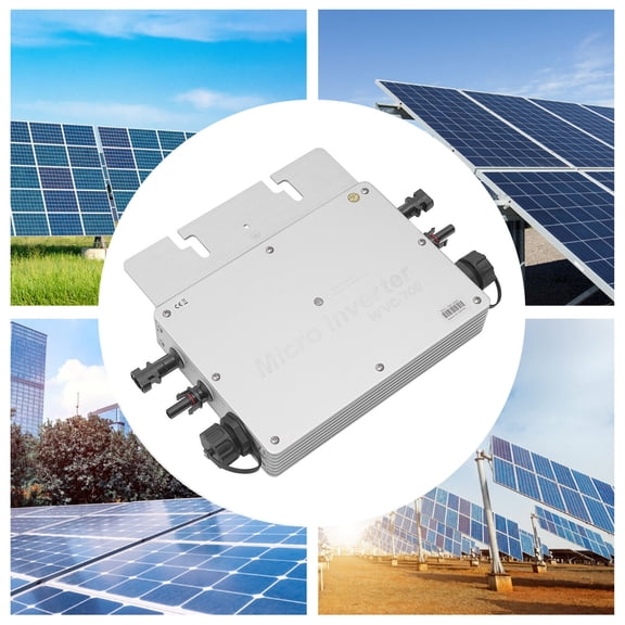 700W Micro Inverter Solar Grid Tie Microinverter IP65 Self Cooling 120V Automatic Identification Power Inverters