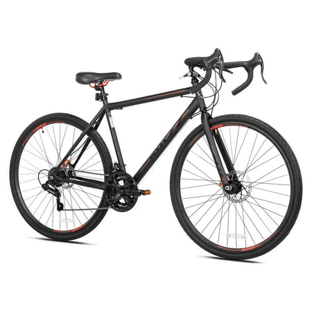 700c Kent Nazz Gravel Road Bike, 700c Wheels, Adult, Ages 13+, Black