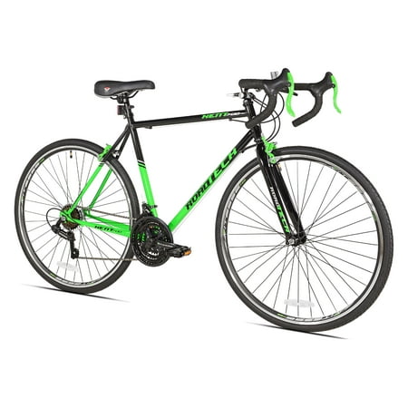 700c Kent Road Tech Men's Bike, Ages 13+, Black/Green