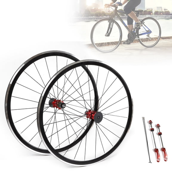 700c Road Bike Wheelset 30mm Front & Rear 7-11 Speed Aluminum Alloy