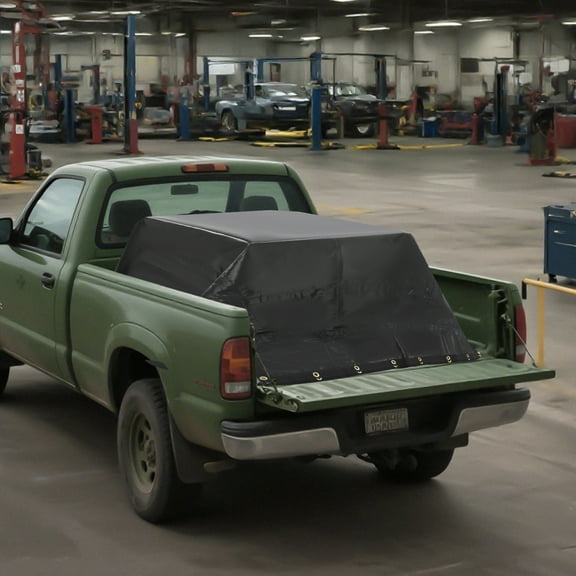 700lbs Working Load Limit PVC Fabric Dust-Free Cargo Tarpaulin Heavy Duty Truck Tarpaulin Waterproof Truck Tarpaulin Black