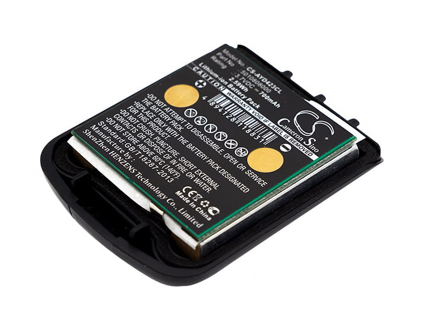 700mAh Tennovis 5010808000 5010808030 Battery for Integral D4 - Walmart.com
