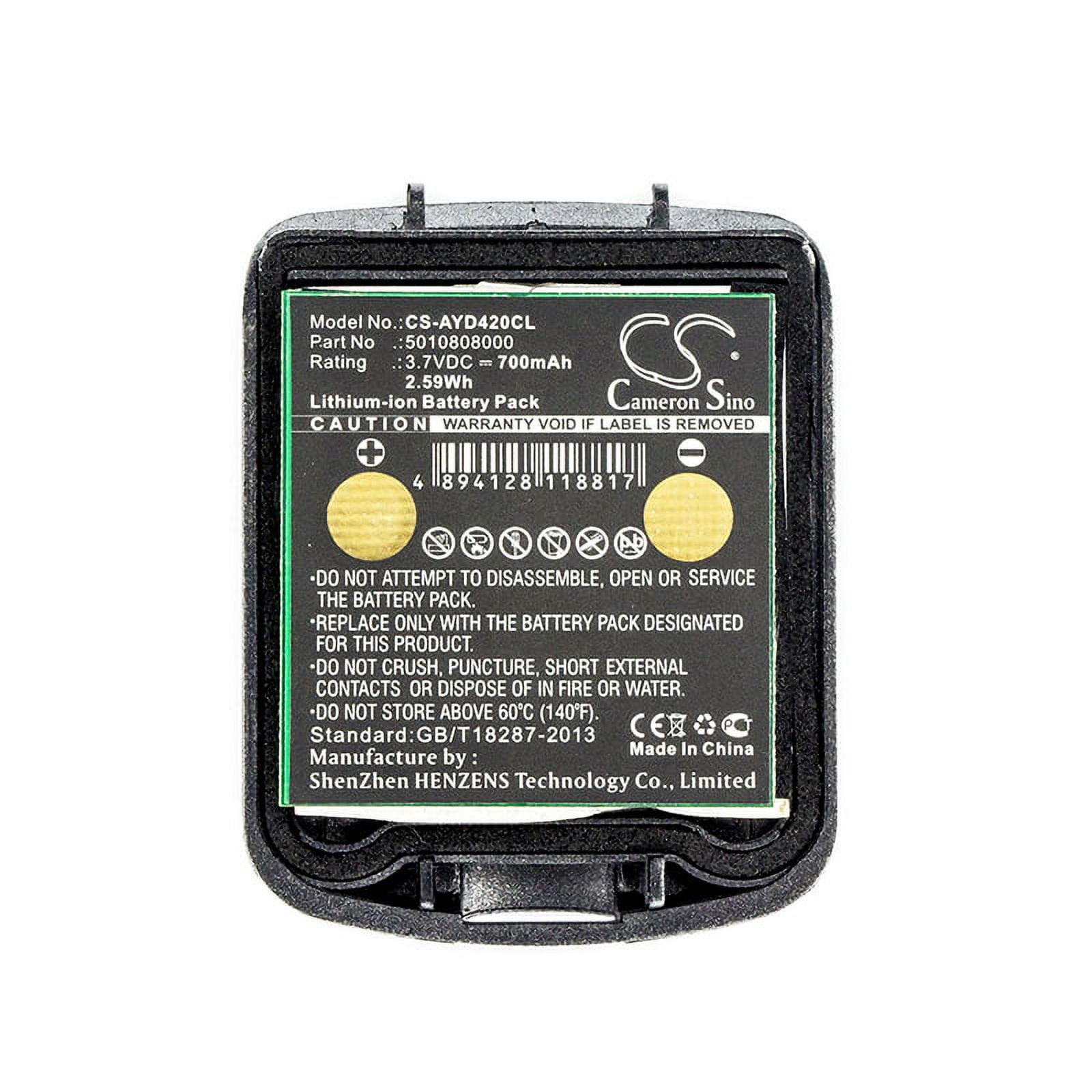 700mAh Tennovis 5010808000 5010808030 Battery for Integral D4 - Walmart.com