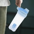 thumbnail image 1 of 700ml Protein Powder Shaker Bottle - Fitness Sports Water Bottle with Scale, Portable Handheld Shaker Cup for Protein Shakes, Smoothies, Workout Drinks, BPA-Free Plastic Cup, 1 of 8