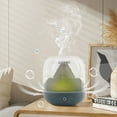 thumbnail image 1 of 700ml USB Charging Humidifier with 8-Hour Battery, 2 Spray Modes & LED Lighting, Top-Fill Large Capacity Cool Mist Humidifier for Home, Office, Bedroom, Desktop, Dry Air Relief, Quiet & Portable, 1 of 5