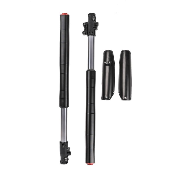 700mm 45/48mm Front Forks Shock Suspension for Pit Dirt Bike Trail Monkey Pocket Bike Off-Road Motorcycle Disc Brake Apollo Taotao SSR Coolster Black 70cc 90cc 110cc 125c 140cc 150cc 160cc 200cc