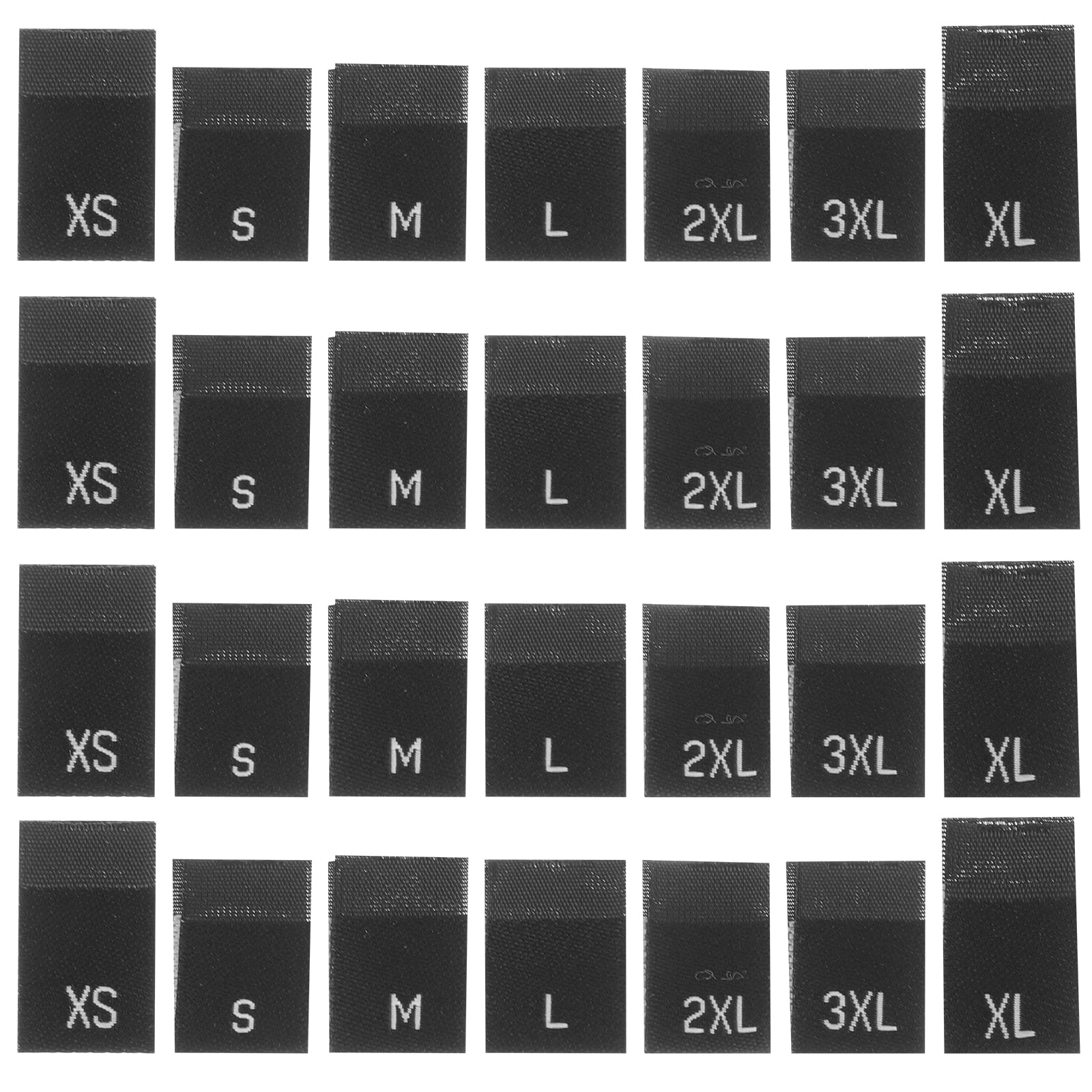 700pcs Clothing Size Tags Sewing Size Labels Garment Size Tag Labels ...
