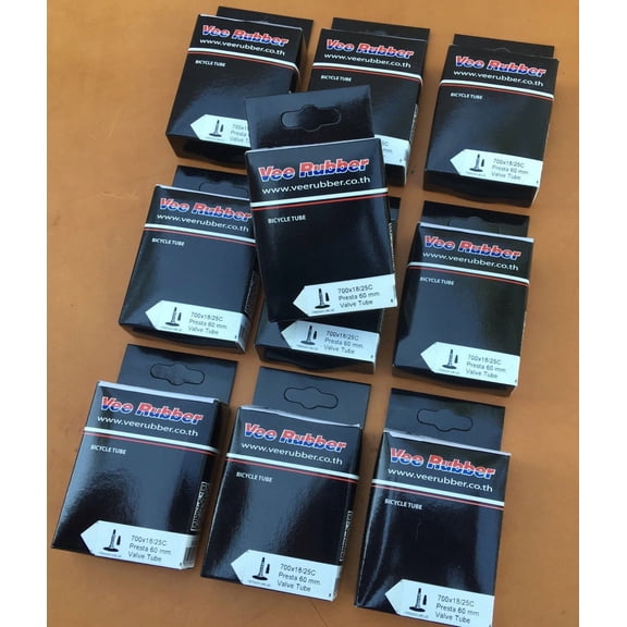 700x18/25c TEN 10 Bicycle Inner Tubes Presta 60mm Fixie Road Bike Tube 700x25c