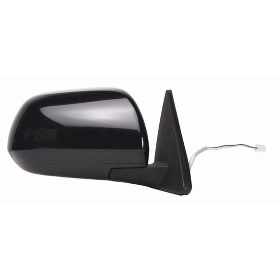 70113T - Fit System Passenger Side Mirror for 08-10 Toyota Highlander Base, 08-13 Highlander Hybrid, L Model, black, foldaway, Power Fits select: 2011-2013 TOYOTA HIGHLANDER HYBRID LIMITED