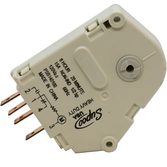 7014648, Refrigerator Defrost Timer 15A, 120V, 1/2HP, for Sub Zero