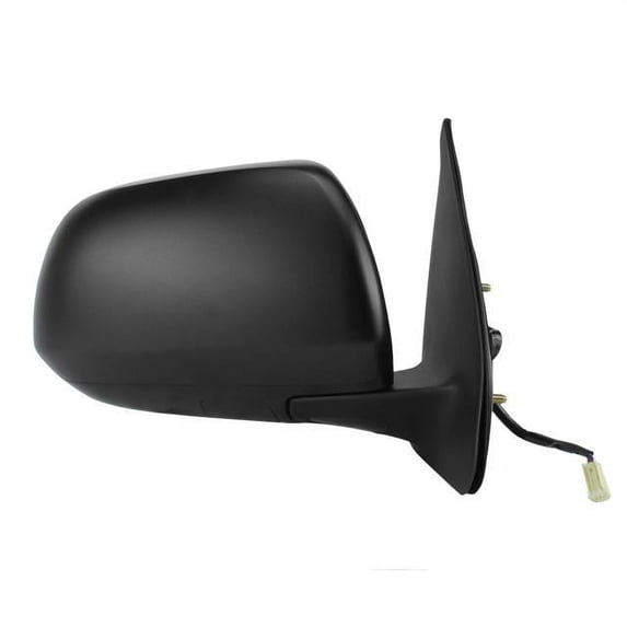70147T - Fit System Passenger Side Mirror For 12-15 Toyota Tacoma, Textured Black, W/O Turn Signal, Foldaway, Power