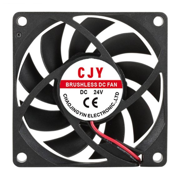 7015 Cooling Fan Low Noise Operation ABS Housing Energy Efficient for Electronic