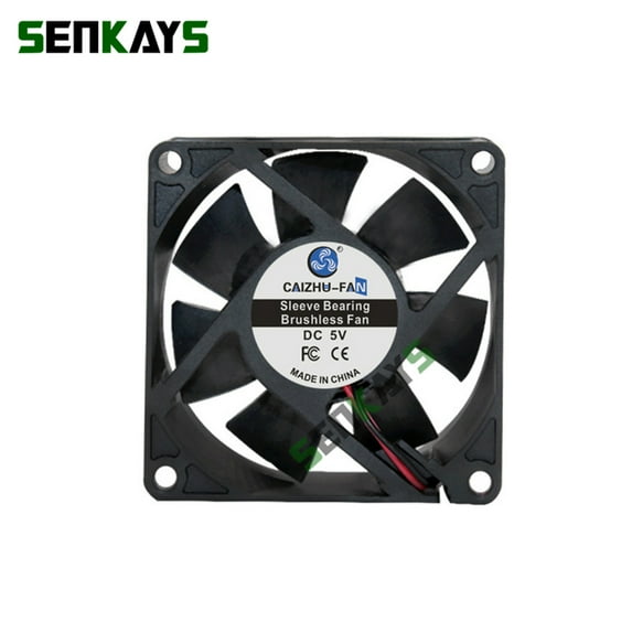 7025 70MM 70*70*25MM DC 5V 12V 24V Cooling Fan Comptuter CPU Cooling Fan Case Cooling Fan 2pin