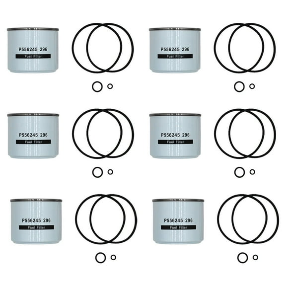 RAParts 70251397 Six (6) Aftermarket Agco Fuel Filters 4650 4660 5670 5680 6670 6680 6690