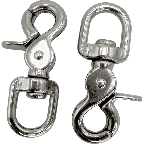 7026 Pk2 Round Ring Cage Lock 1 Inch Stainless Steel Pack Size