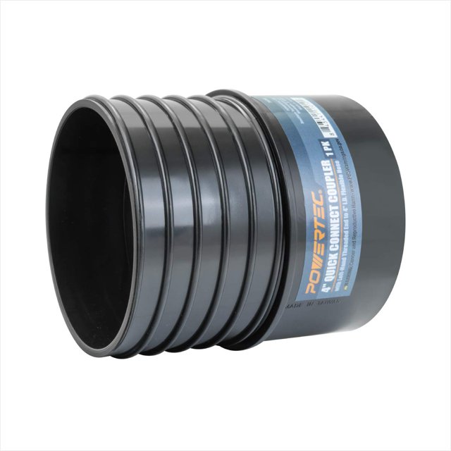 70285 Quick Connect Splice for PVC Pipe DWV with Threaded Left End, 4 I