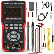 702S 2 n 1 oscilloscope multimeter, 10MHz Bandwidth, 48MSa/s Sampling, 2.8 IPS Display, USB Type-C Rechargeable, 9999 Counts T-RMS for Voltage and Waveform Testing