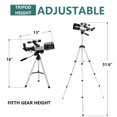 thumbnail image 1 of 70300 Telescope 70mm Aperture 300mm Astronomical Portable Refracting Telescope AZ Mount Tripod Fully Multi Coated Optics 150X High Magnification for Adults Astronomy, 1 of 3