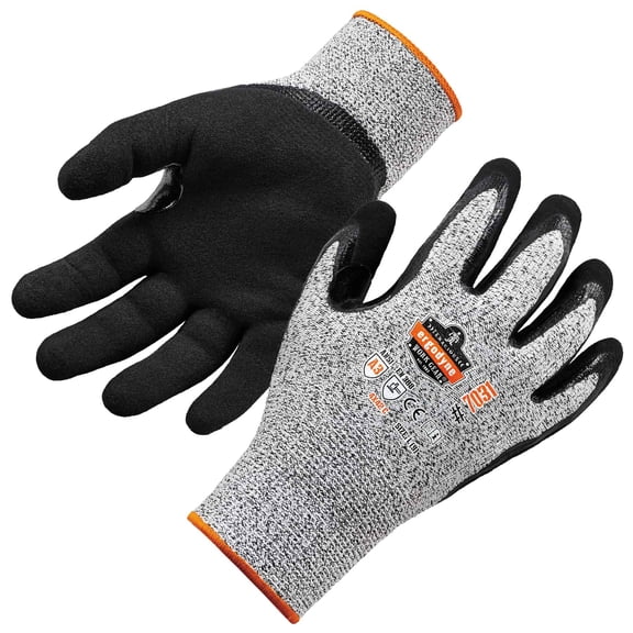 7031 M Gray Nitrile-Coated Cut-Resistant Gloves A3 Level