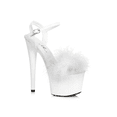 thumbnail image 1 of 705-WHITNEY, 7" Platform Sandal With Marabou, 1 of 2