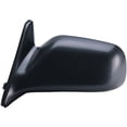 thumbnail image 1 of 70502T - Fit System Driver Side Mirror for 88-93 Toyota Corolla Sedan, 88-92 Corolla Wagon, black, non-foldaway, Manual, 1 of 1