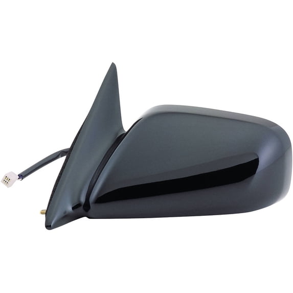 70526T - Fit System Driver Side Mirror for 97-01 Toyota Camry, black, US built, non-foldaway, Heated Power