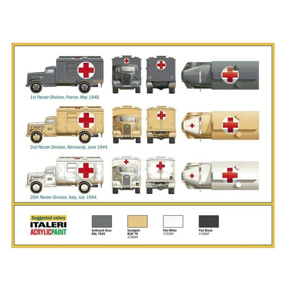7055 1/72 Kfz 305 Ambulance