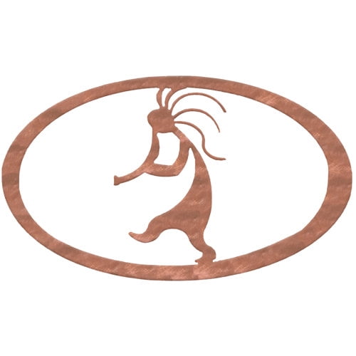 7055 Inc Kokopelli Oval Wall D cor