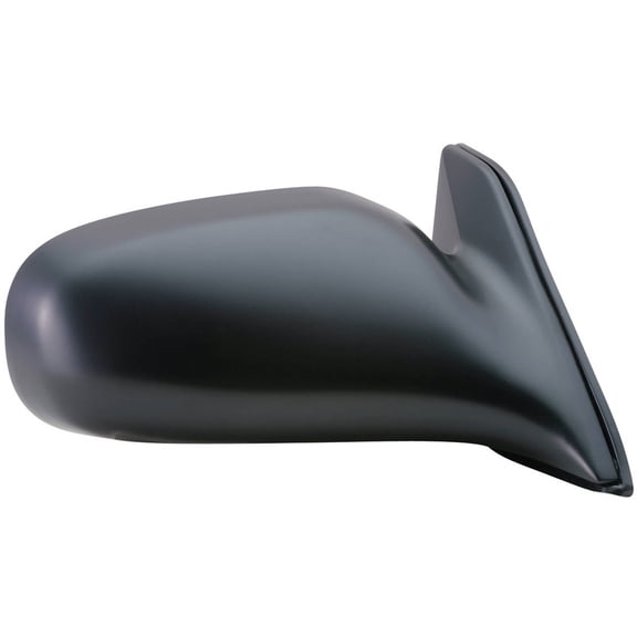 70561T - Fit System Passenger Side Mirror for 95-98 Toyota Tercel 2 & 4 door, black, non-foldaway, Manual