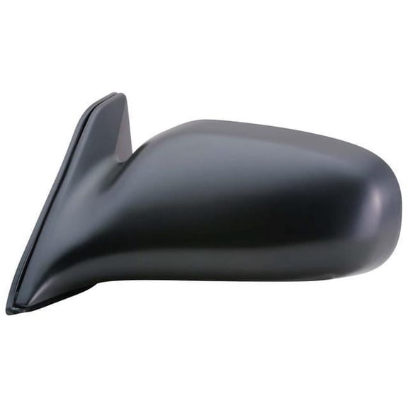 70562T - Fit System Driver Side Mirror for 95-98 Toyota Tercel 2 & 4 door, black, non-foldaway, Manual