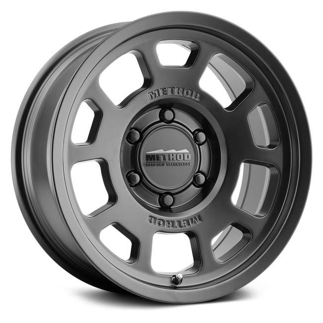 7057856053 10 17x8.5 Plus 35 mm 6x5.5 Offset Single Rim Wheel, Black ...