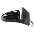 thumbnail image 1 of 70655T - Fit System Passenger Side Mirror for 14-18 Toyota Corolla, black w/ PTM cover, w/ turn signal, foldaway, Heated Power Fits select: 2017-2018 TOYOTA COROLLA IM, 1 of 1