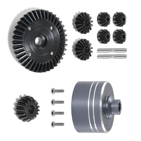 7075 Aluminum Alloy Differential for RC Car Rust-Resistant, Easy Installation, Improved Performance