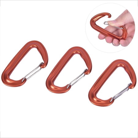 7075 Aluminum Climbing Buckle 12KN Hammock Safety Balance Carabiner Clasp