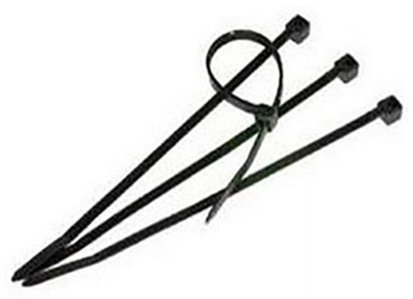 7078Pt 14" Tie Wrap-Blk Nylon, Pacific Industrial Comp (Pico), EACH, EA, Black.