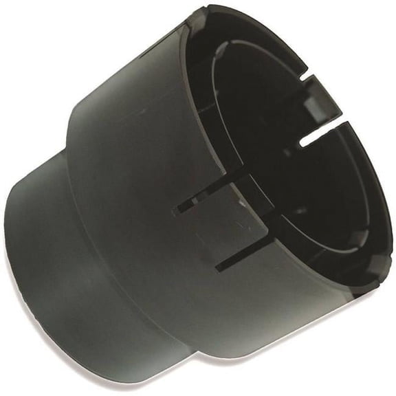 707935 Universal Adapter with 4 in. Spigot, Black
