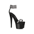 thumbnail image 1 of 709-ANIKA, 7" Stiletto With Rhinestone Strap Sandal, 1 of 2