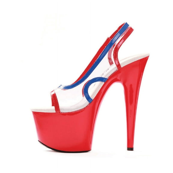 709-LEONA, 7" Pointed Stiletto Sandal