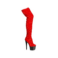 thumbnail image 1 of 709-ZOEY, 7"Crushed Velvet Thigh High Boot, 1 of 2
