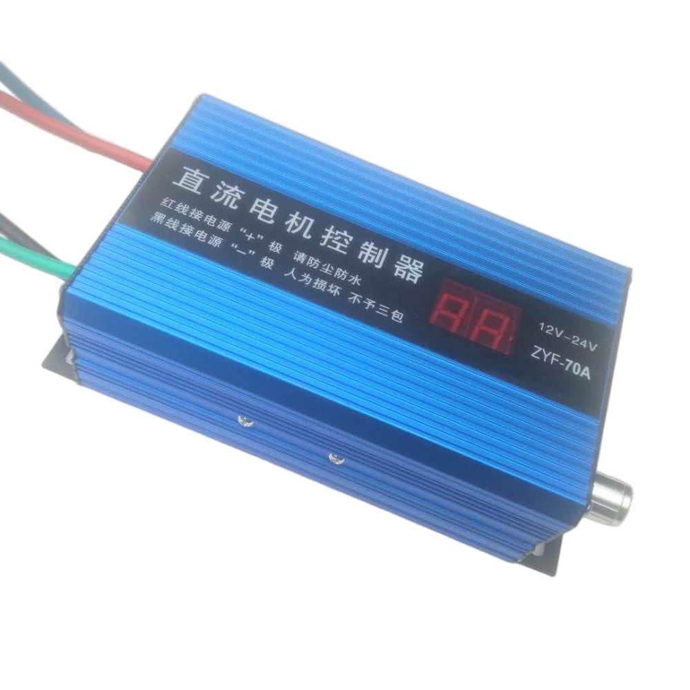 70A Motor Speed Controller,12V-24V 70A Digital Display DC Electric ...