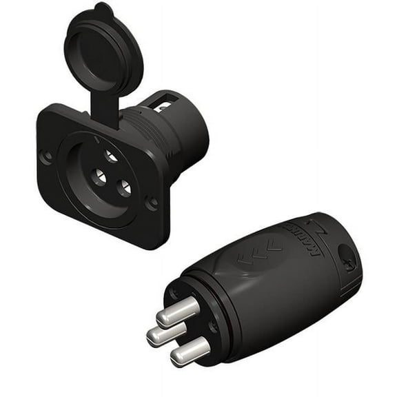 70A Trolling Motor Plug & Receptacle