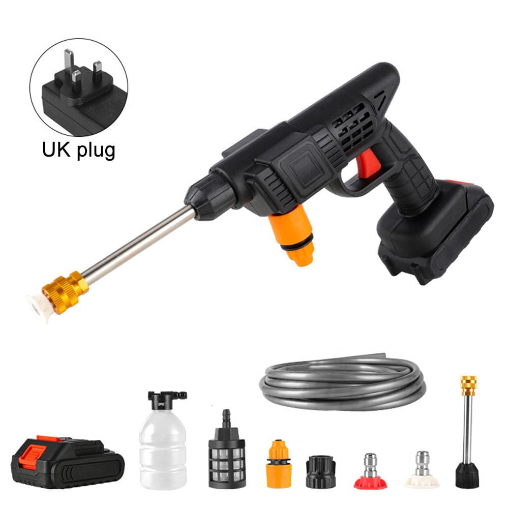 70Bar Wireless Electric High Pressure Washer Rechargeable Car Wash