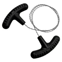 70CM Manual Steel Rope Chain Saw Mini Cutting Chain Saw For Emergency (Black)