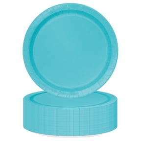 70 Count 7IN Teal Dessert Paper Plates by Way To Celebrate