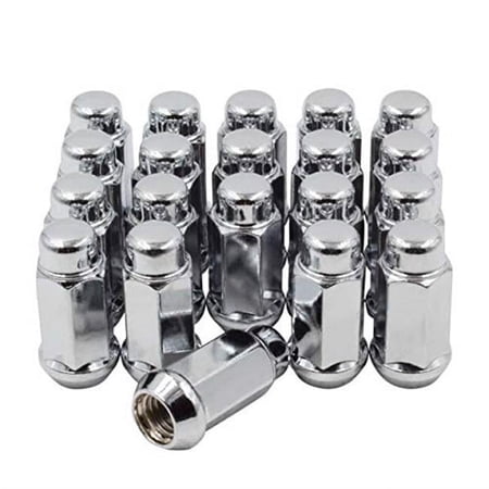 70K545 M14-0.75 x 1.5 in. 5 Lug Cone Seat Acorn Bulge Wheel Installation Kit