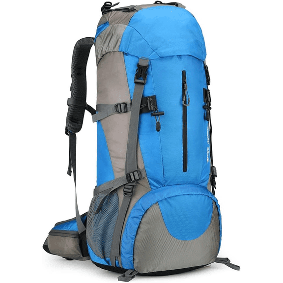 70L Camping Hiking Backpack with Rain Cover Waterproof Backpacking Backpack for Hiking Treeking Climbing Outdoor